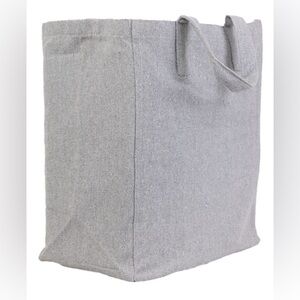 Sustainable Grocery Bag | Full Case Qty of 72 pcs | Color: Steel Grey